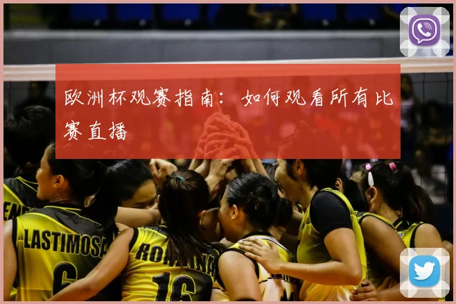 欧洲杯观赛指南：如何观看所有比赛直播