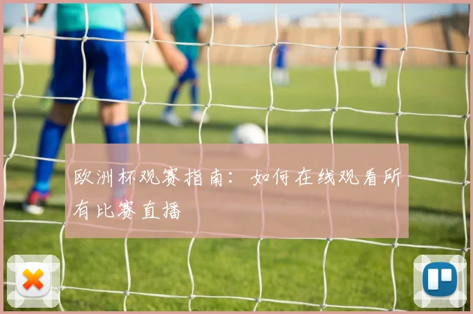 欧洲杯观赛指南:如何在线观看所有比赛直播